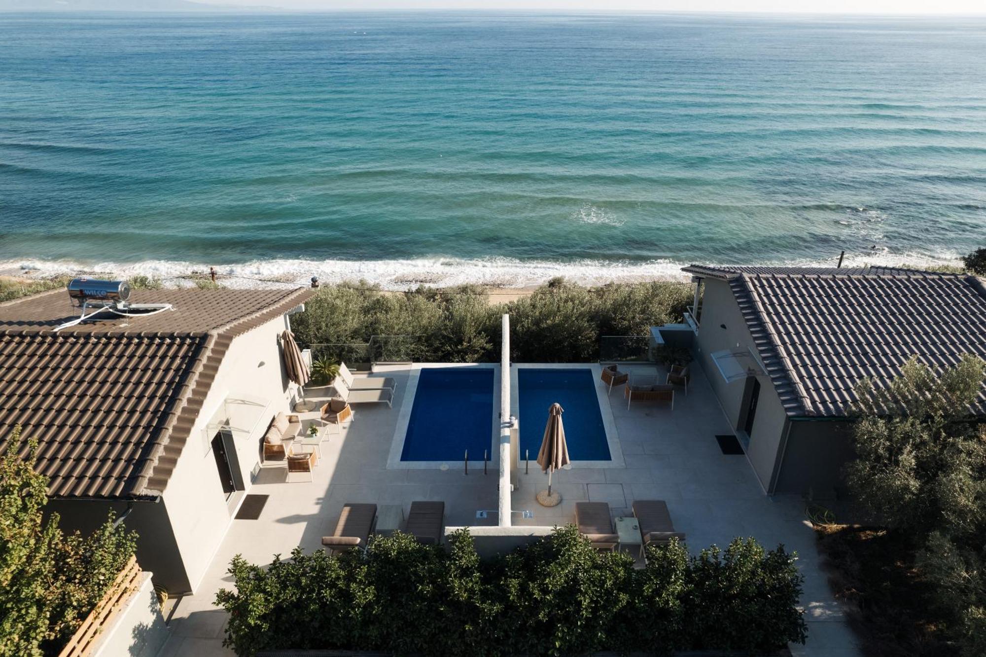 Aegean View Villa Loutra Elevtheron Exterior photo